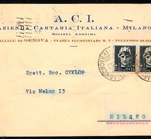 ab1451 - CARTOLINA D'EPOCA - MILANO Città : Pubblicitarie