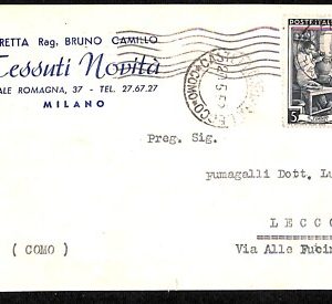ab1455 - CARTOLINA D'EPOCA - MILANO Città : Pubblicitarie