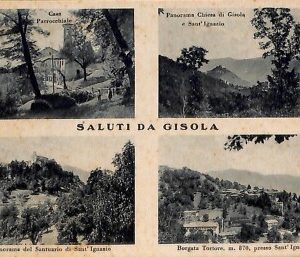 ab3716 - CARTOLINA D'EPOCA - Torino  Provincia - Gisola 1036