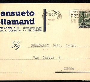 ab1457 - CARTOLINA D'EPOCA - MILANO Città : Pubblicitarie