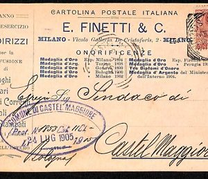 ab1461 - CARTOLINA D'EPOCA - MILANO Città : Pubblicitarie