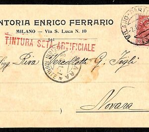 ab1465 - CARTOLINA D'EPOCA - MILANO Città : Pubblicitarie