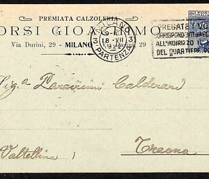 ab1479 - CARTOLINA D'EPOCA - MILANO Città : Pubblicitarie