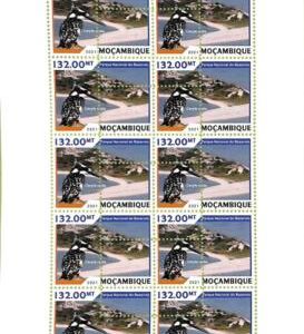 A9061 - Mozambique - ERROR MISPERF Stamp Sheet - 2021 - Parque Nacional BIRDS