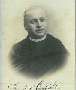 90917 - CARTOLINA d'Epoca - NOVARA  Città  - DON ANTONIO CONTURBIA 1912