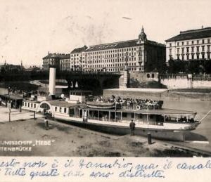ab9727 - AUSTRIA - Ansichtskarten  VINTAGE  POSTCARD -  Augartenbrücke - 1948