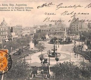 ac1464 - ARGENTINA -  Vintage Postcard - BUENOS AIRES - 1903