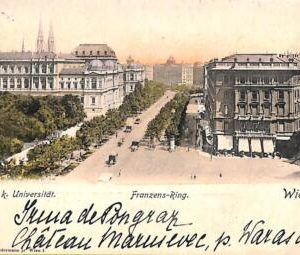 ac3644 - AUSTRIA - POSTAL HISTORY  -  POSTCARD from WIEN to BOLIVIA!  1903