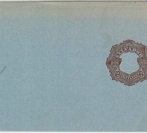 64805  - EL SALVADOR - POSTAL HISTORY - STATIONERY COVER  2 Cents COLUMBUS