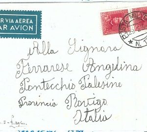 72012 - AOI  ERITREA - Storia Postale: BUSTA Posta Aerea  POSTA MILITARE 12 1936