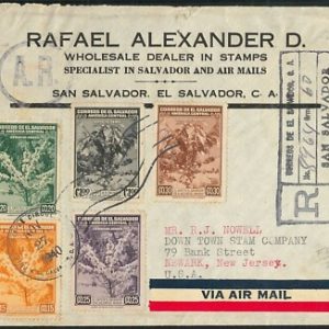 57885 - EL SALVADOR - POSTAL HISTORY:  FDC COVER to USA 1940  COFFEE Gastronomy