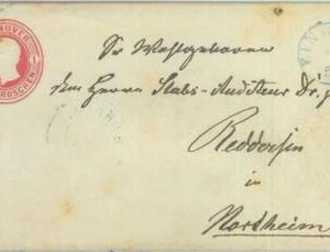 89240 - GERMANY Hannover - Postal History - STATIONERY COVER # U5 Einbeck 1859