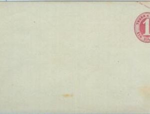 89250 - GERMANY Thurn und Taxis - Postal History - STATIONERY COVER : U27 1865