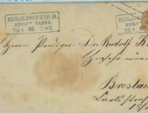 89251 - GERMANY Prussen - Postal History - STATIONERY COVER from BERLIN # U25