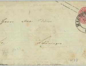 89254 - GERMANY Prussen - Postal History - STATIONERY COVER from Magdeburg # U23