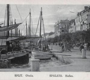 ac2409 - Ansichtskarten  VINTAGE POSTCARD - CROATIA  - Spalato Split