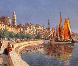 ac2411 - Ansichtskarten  VINTAGE POSTCARD - CROATIA  - Spalato Split