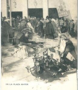 71776 - VINTAGE POSTCARD - SPAIN: Madrid - PLAZA MAYOR