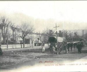 71771 - VINTAGE POSTCARD - SPAIN: Madrid -  ESTACION del NORTE
