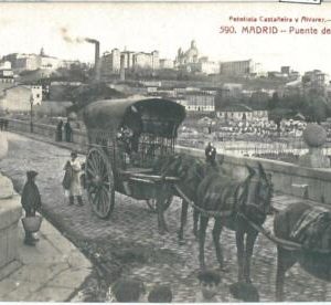 71778 - VINTAGE POSTCARD - SPAIN: Madrid - PUENTE de SEGOVIA