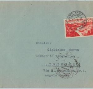 75236 - GERMANY Saar  - POSTAL HISTORY - COVER to ITALY  1949