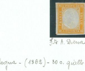74362 - ANTICHI STATI: SARDEGNA - Sass 17D Giallo Vivo  NUOVO* -   DIENA