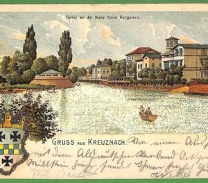 ah1353 - GERMANY - VINTAGE POSTCARD Ansichtskarten - Gruss aus Kreuznach