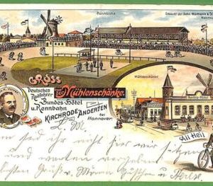ah1412  - GERMANY - VINTAGE POSTCARD Ansichtskarten - Hannover - 1899 - RRR!