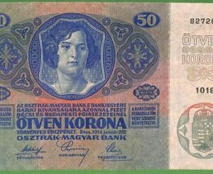ah1426 - Austria-Hungary-Collectable PAPERMONEY- PIC#15- 50 Krowns -Uncirculated