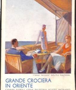 Lib743 - CARTOLINA d'Epoca - PUBBLICITARIA Illustrata - Quaiati CROCIERA ORIENTE
