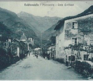 80809 - CARTOLINA d'Epoca - LUCCA  Provincia  - VALDICASTELLO  1927 Segnatasse