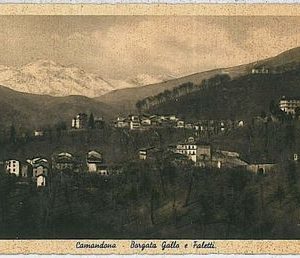 38640c  CARTOLINA d'Epoca BIELLA   - Camandona : Borgata Gallo e   Faletti  1944