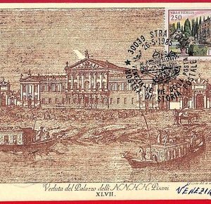 ai5826  - ITALY  - Postal History - MAXIMUM CARD - Architecture - 1985