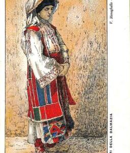 ac2026 - Ansichtskarten  VINTAGE POSTCARD - CROATIA - Dalmizia - ETHNIC
