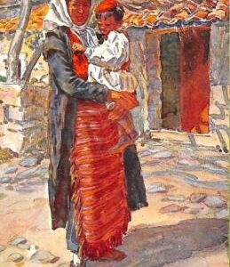 ac2025 - Ansichtskarten  VINTAGE POSTCARD - CROATIA - ETHNIC