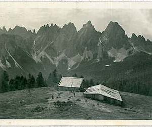 34438   CARTOLINA d'Epoca BELLUNO provincia -   RIFUGIO ALPINO