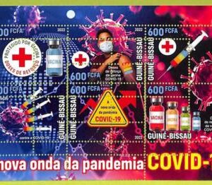 B0374 - GUINE-BISSAU - ERROR MISPERF Stamp Sheet - 2022 - Medicine, Disease