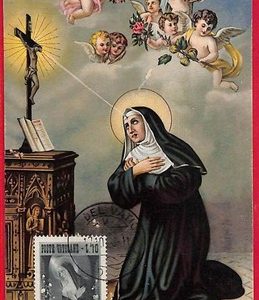 ai5854 - VATICAN  - Postal History - MAXIMUM CARD - Religion - 1956