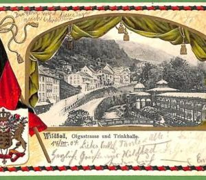 ah1378 - GERMANY - VINTAGE POSTCARD Ansichtskarten - Gruss aus Wildbad - 1904