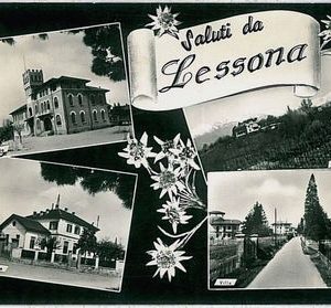 38656  CARTOLINA d'Epoca BIELLA provincia - Lessona 1953