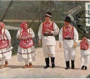 ac2522 - Ansichtskarten  VINTAGE POSTCARD - CROATIA  -Orahovica, Ethnic