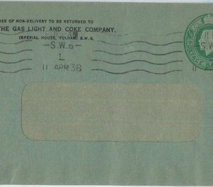 66439 - GREAT BRITAIN - Postal History - PRIVATE PRINTING Stationery Cover 1936