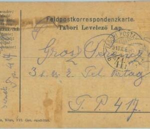 88861 - AUSTRIA   - POSTAL HISTORY -  FELDPOST CARD : Isonzo Army 1918