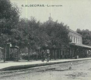 92400 - SPAIN - Postal Antigua VINTAGE  POSTCARD -  ALGECIRAS  La Estacion