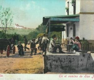 92405 - SPAIN - Postal Antigua VINTAGE  POSTCARD -  SEVILLA : CAMINO de San JUAN
