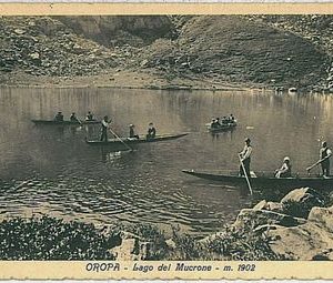 38678   CARTOLINA d'Epoca BIELLA - Santuario di Oropa: LAGO del MUCRONE