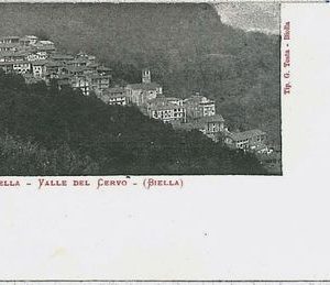 38695 CARTOLINA d'Epoca BIELLA - San Paolo Cervo : Riabella