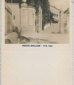 38697  CARTOLINA d'Epoca BIELLA - Ronco Biellese