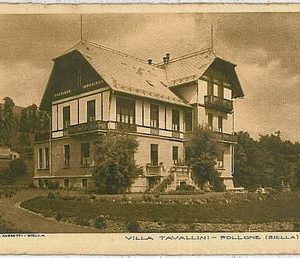 38690    CARTOLINA d'Epoca BIELLA - Pollone : VILLA TAVALLINI