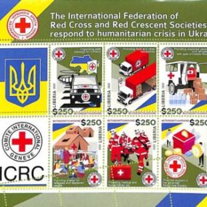 A8993 - LIBERIA - ERROR MISPERF Stamp Sheet  - 2022 - Medicine, RED CROSS